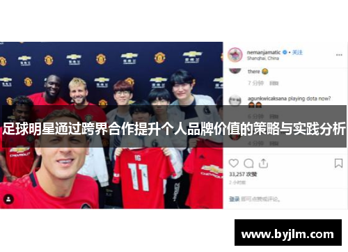 足球明星通过跨界合作提升个人品牌价值的策略与实践分析